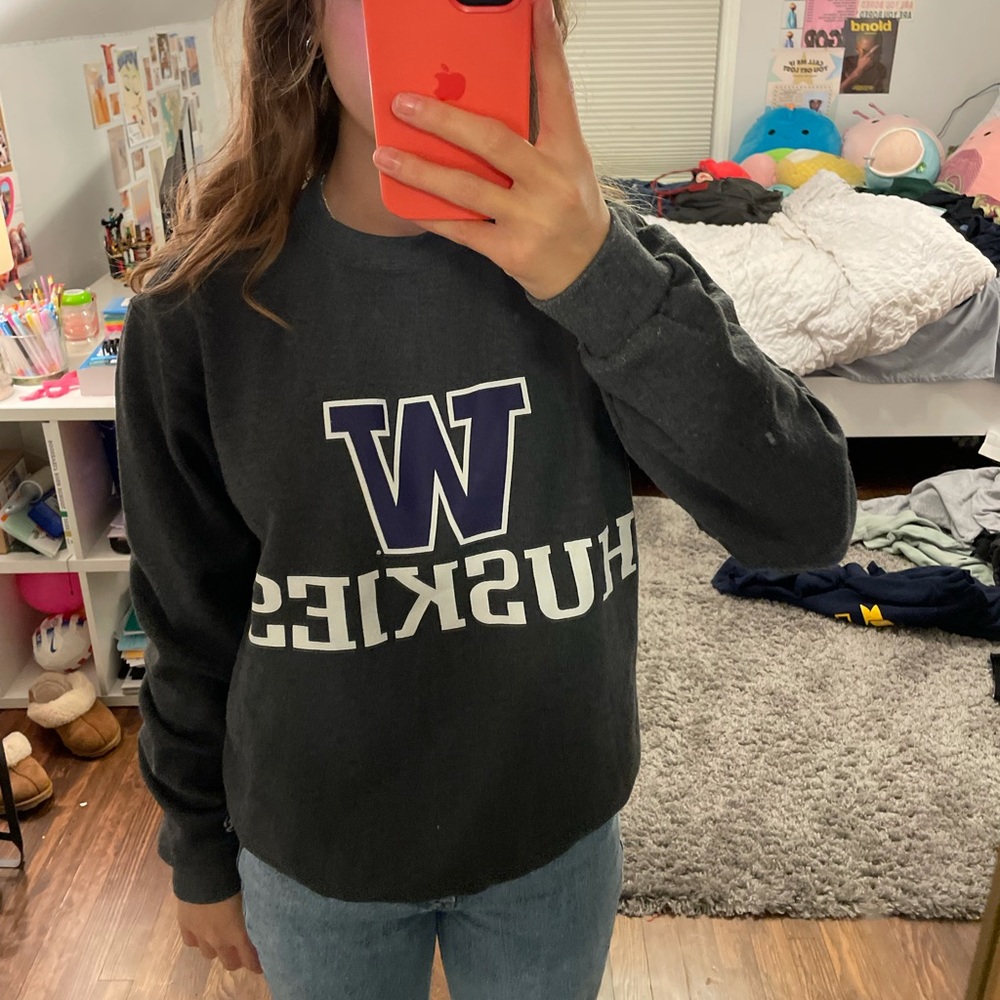Champion Washington Huskies Crewneck